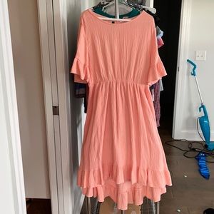 Patpat coral dress sz XL